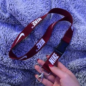 Maroon NIKE Lanyard